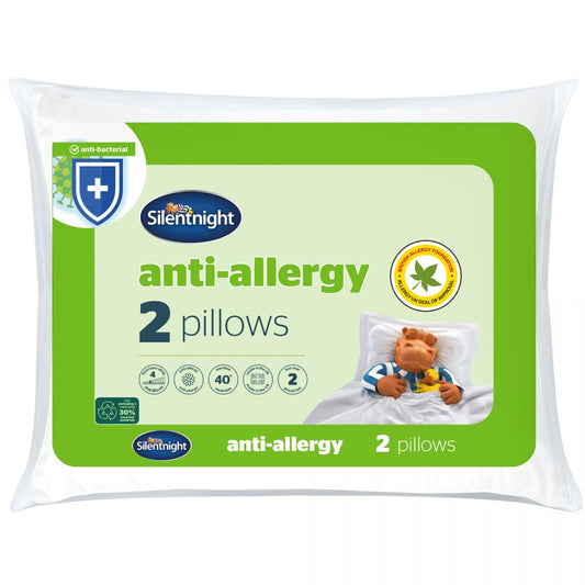 Silentnight Anti Allergy Pillows – 2 Pack